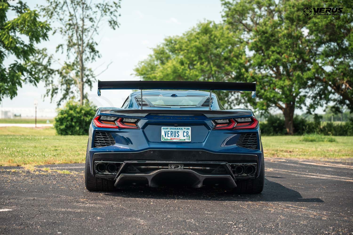 Verus C8 Carbon Rear Diffuser