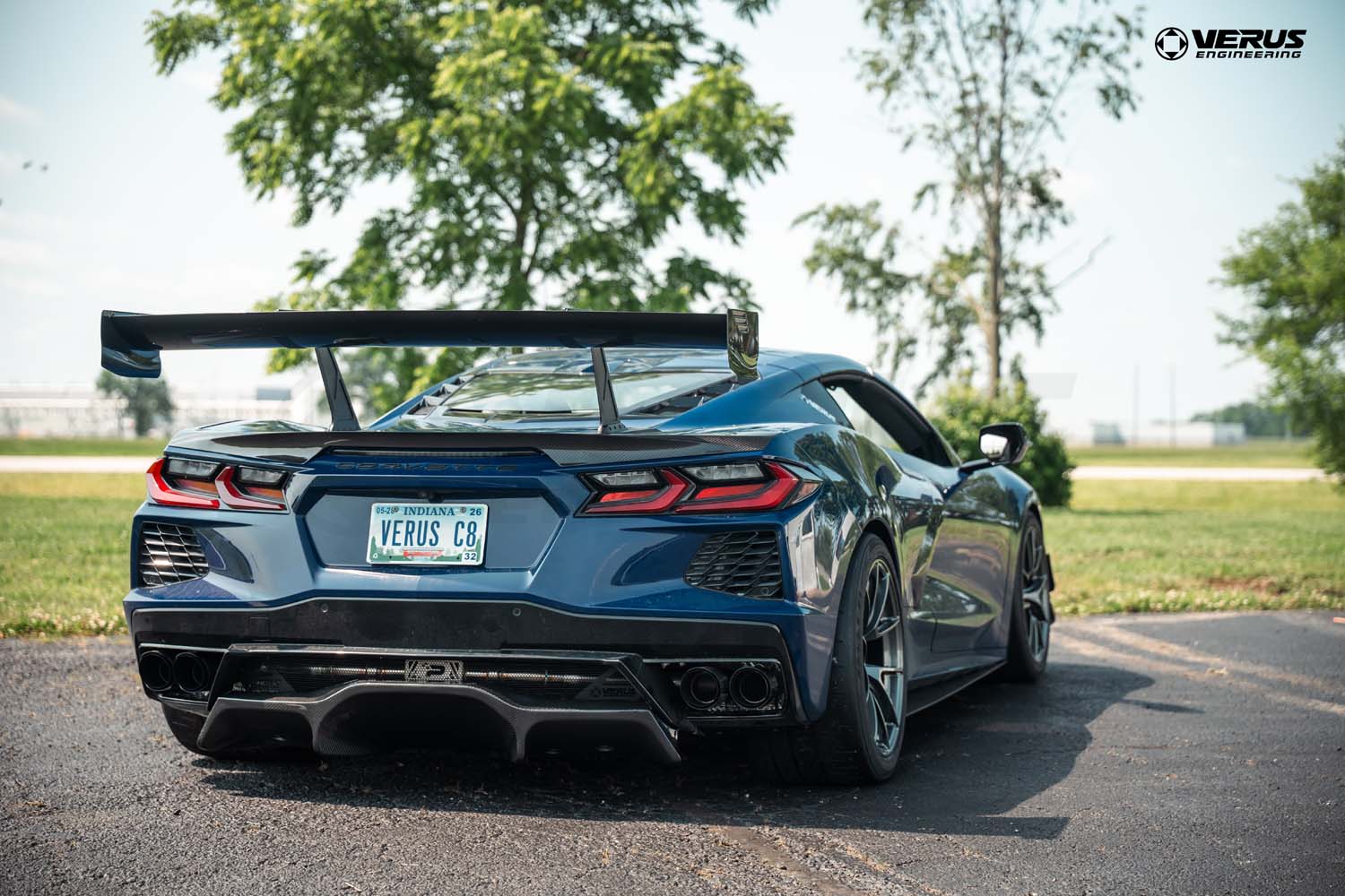 Verus C8 Carbon Rear Diffuser