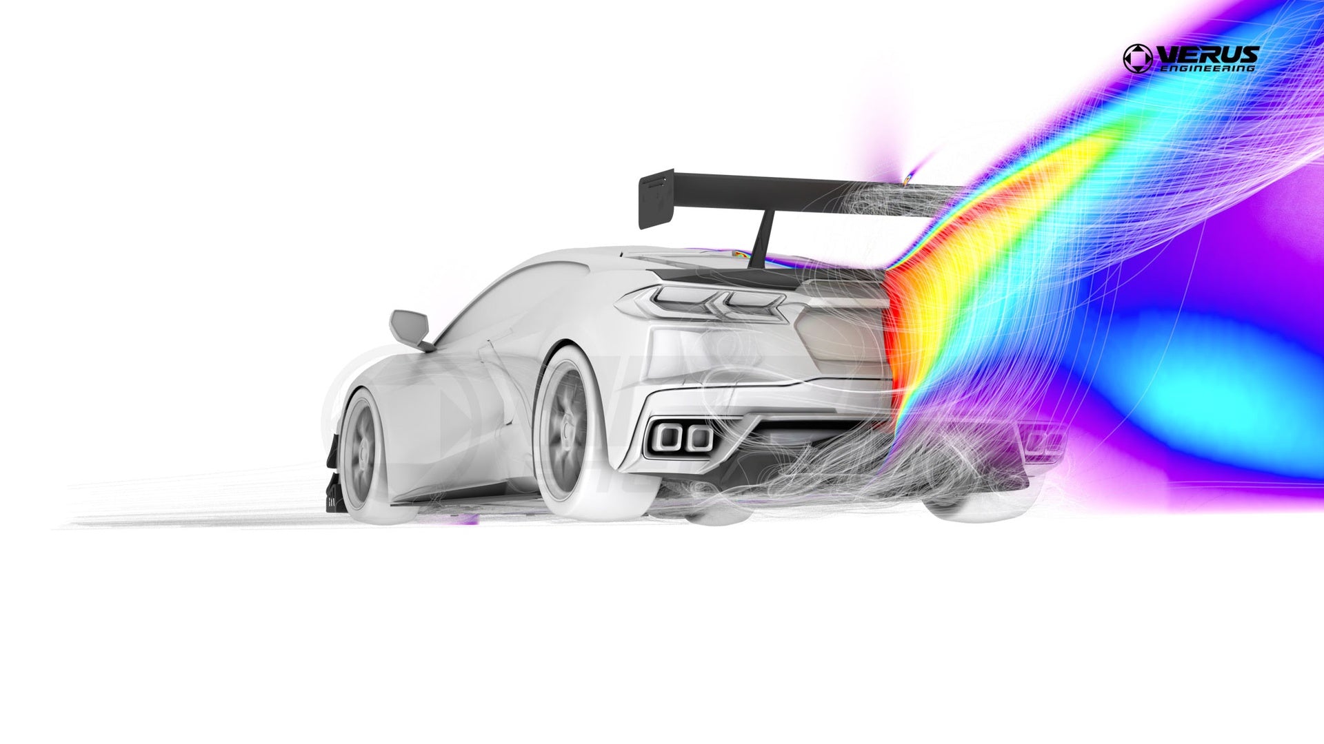 Verus C8 Carbon Rear Diffuser