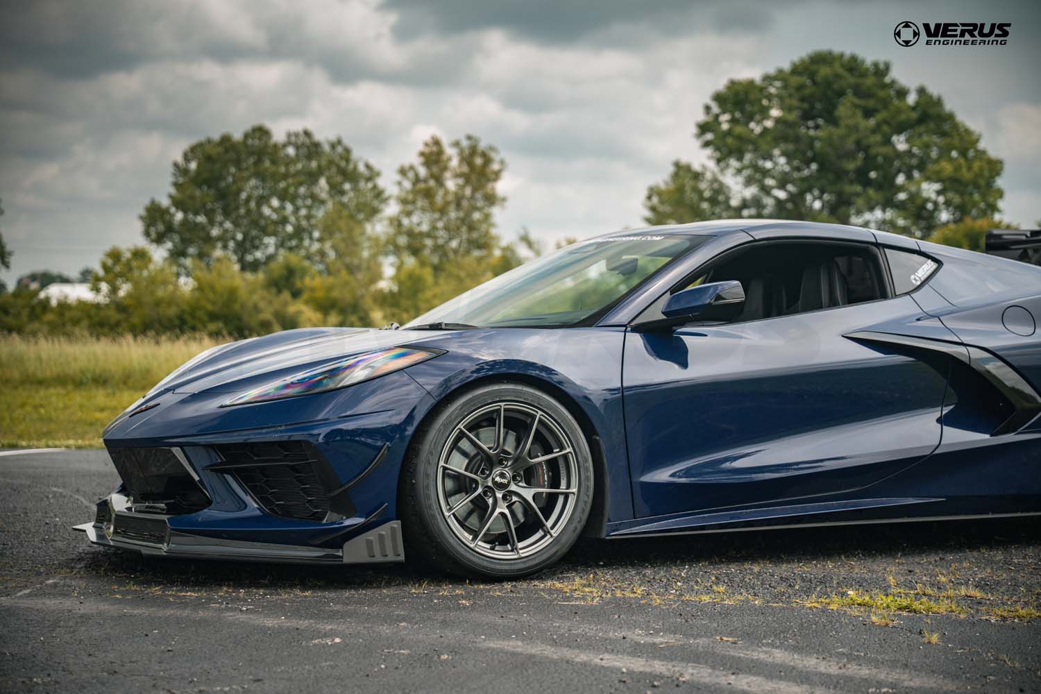 Verus C8 Front Splitter Endplates