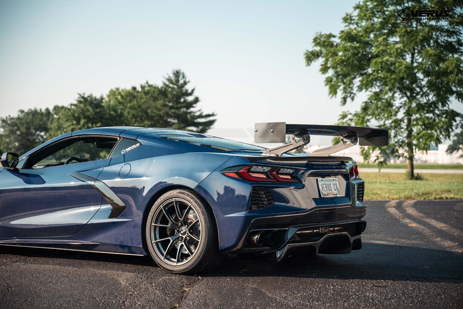 Verus C8/Z06 Bottom Mount UCW Rear Wing Kit