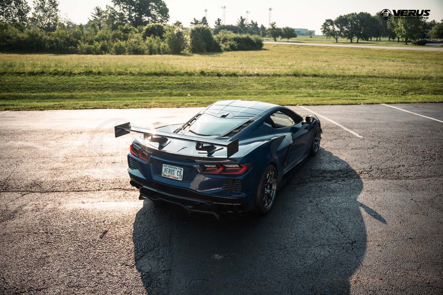 Verus C8/Z06 Bottom Mount UCW Rear Wing Kit