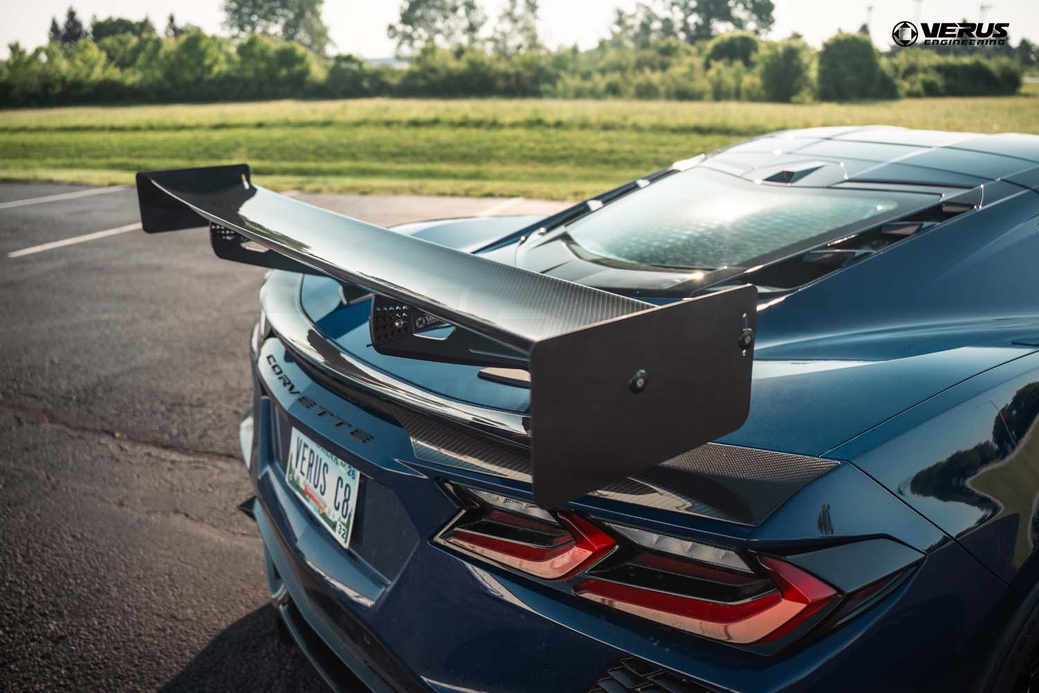 Verus C8/Z06 Bottom Mount UCW Rear Wing Kit