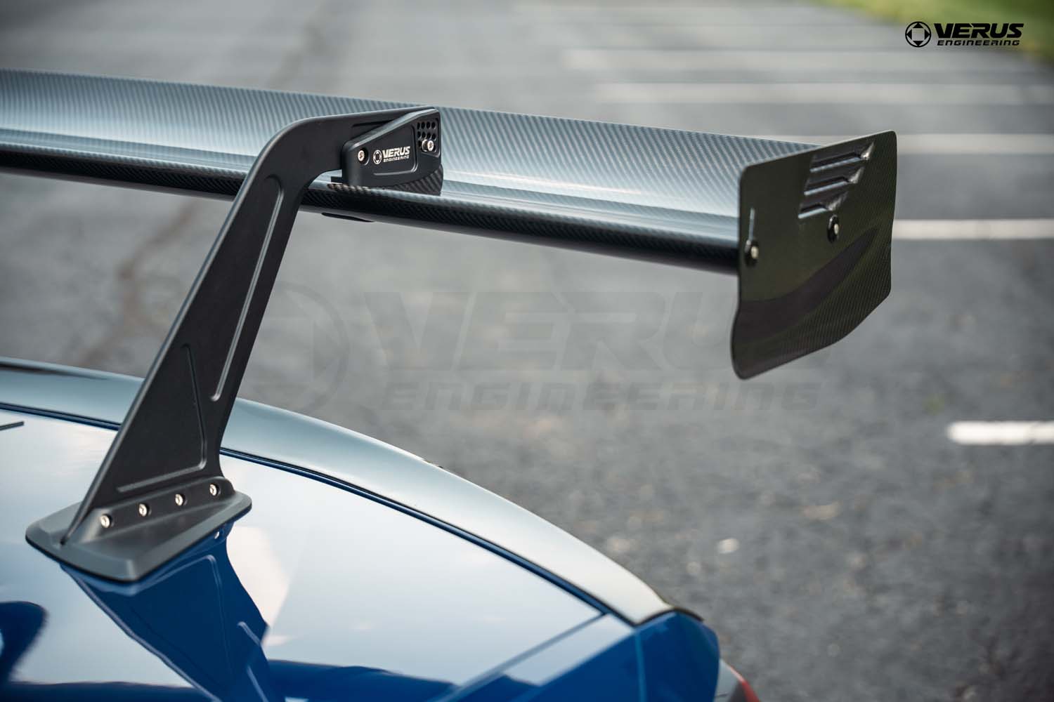 Verus C8/Z06 Swan Neck UCW Rear Wing Kit