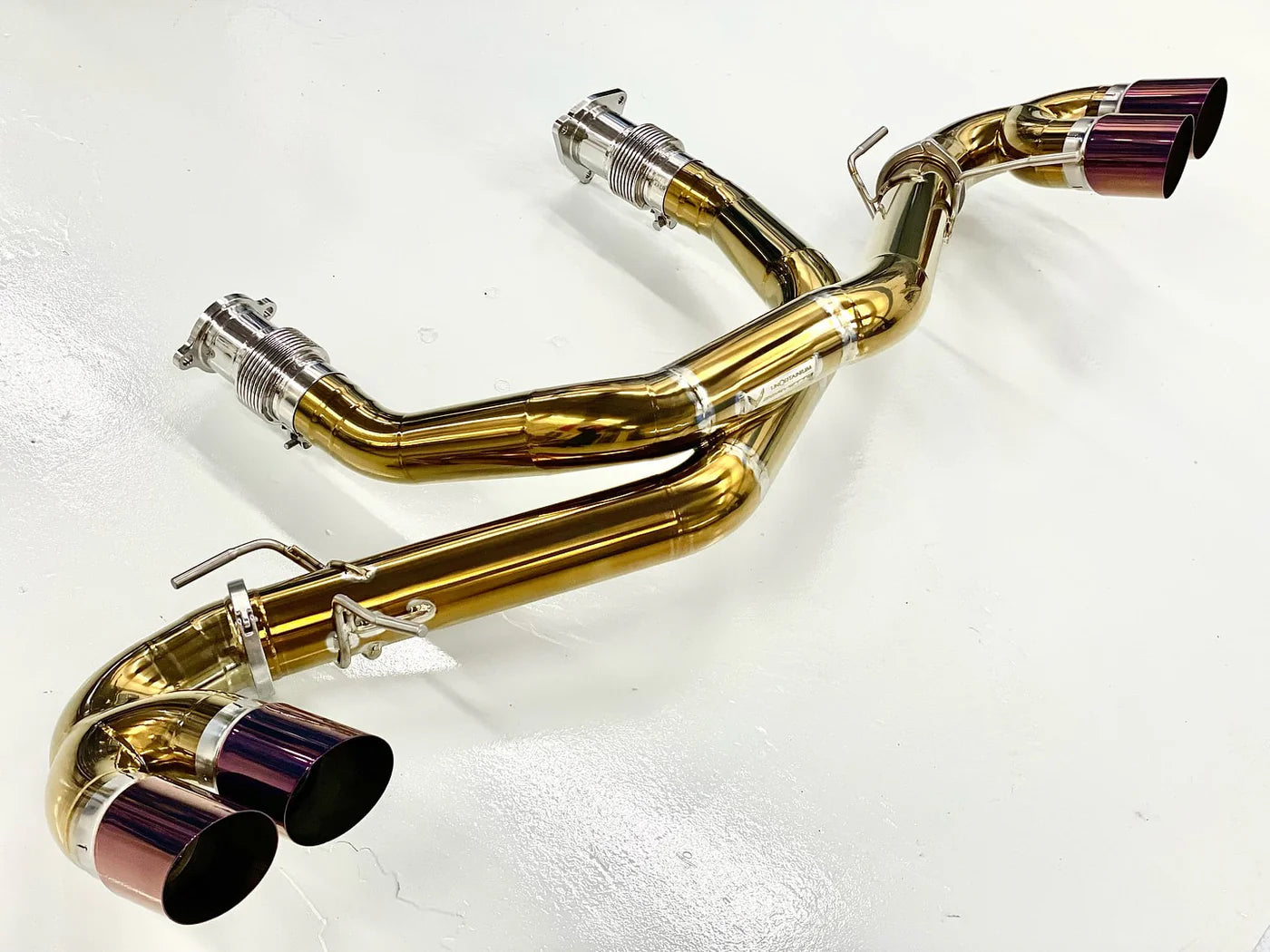 Unobtanium C8 Z51 Titanium Cat Back Exhaust