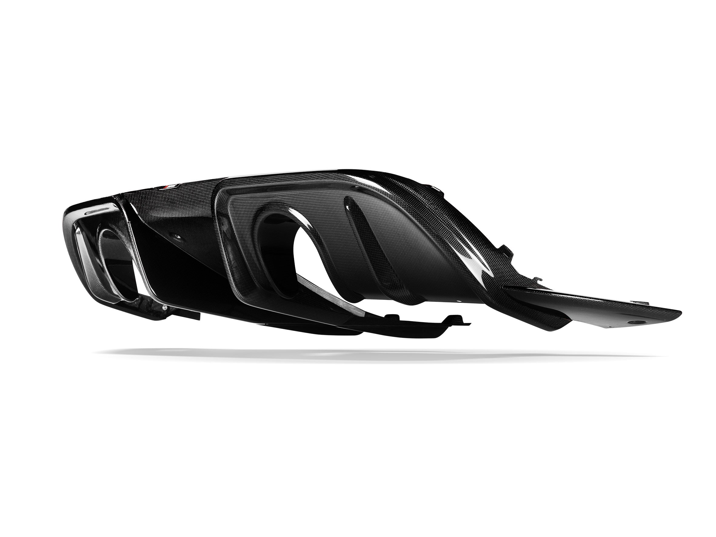 Akrapovic 718 GT4 RS Rear Carbon Diffuser (Matte or Gloss)