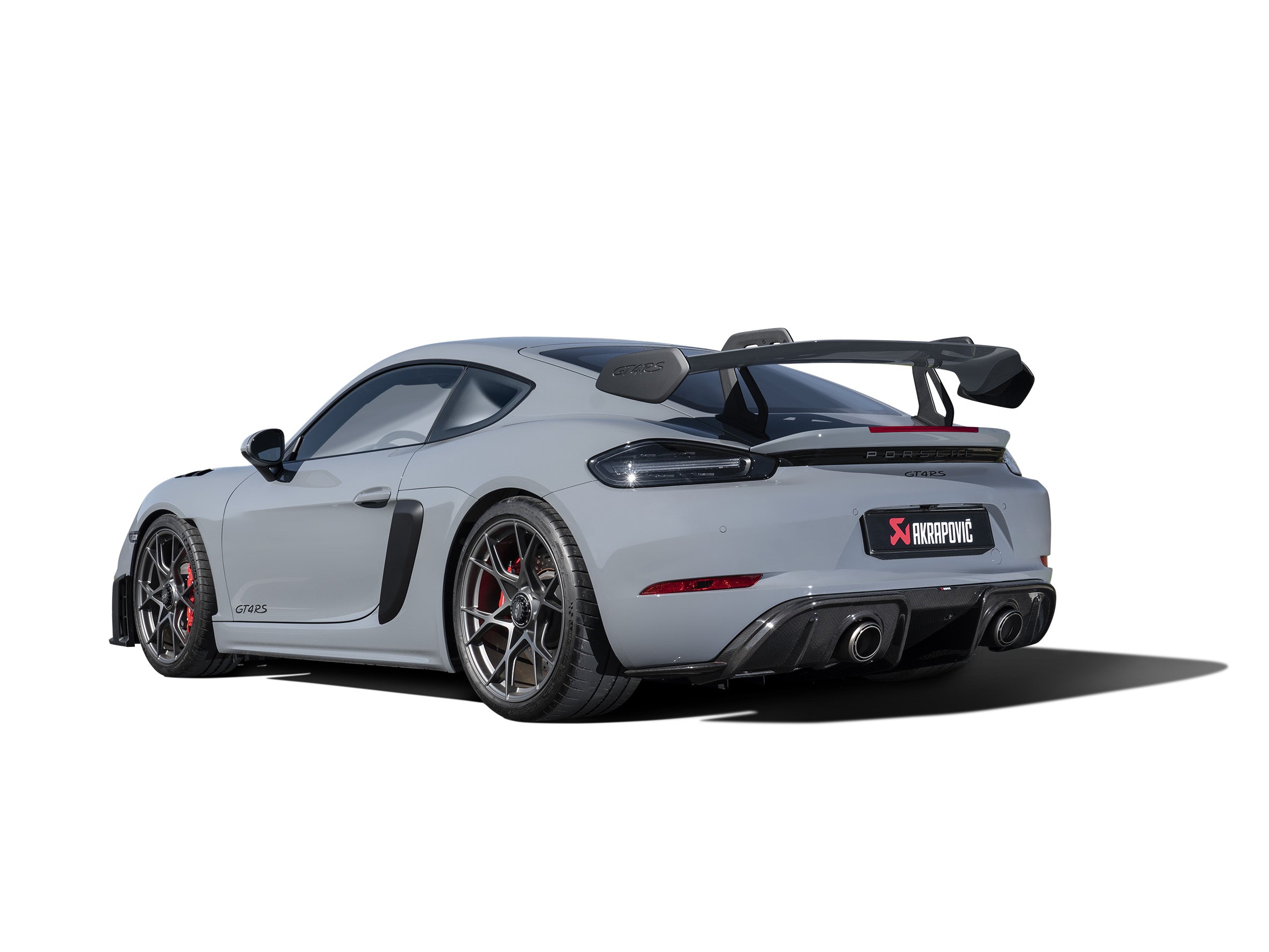 Akrapovic 718 GT4 RS Rear Carbon Diffuser (Matte or Gloss)