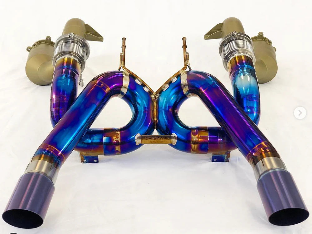 Unobtanium 720S Titanium Cat Back X-Pipe Exhaust