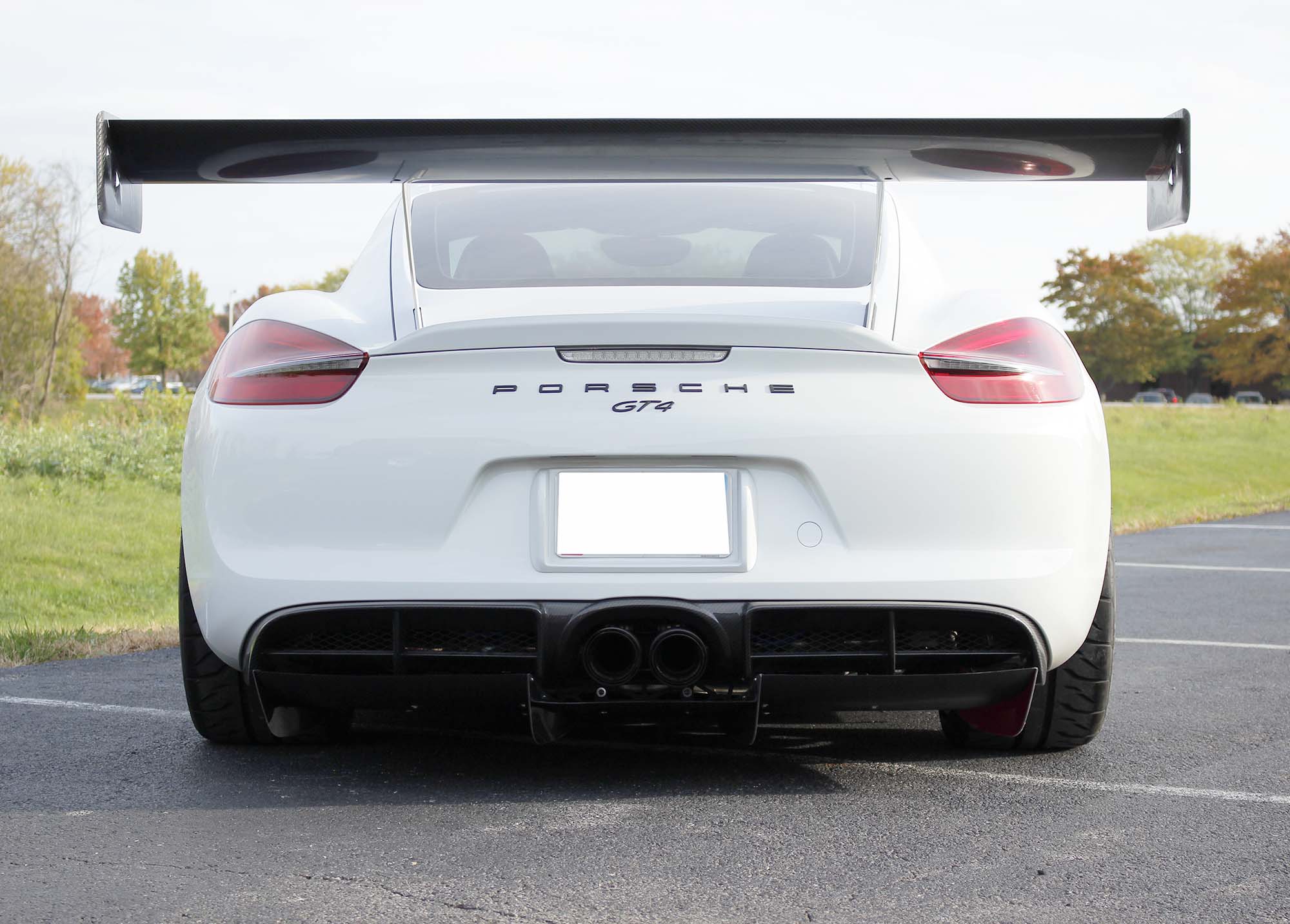 Verus Carbon Rear Diffuser - 981 GT4