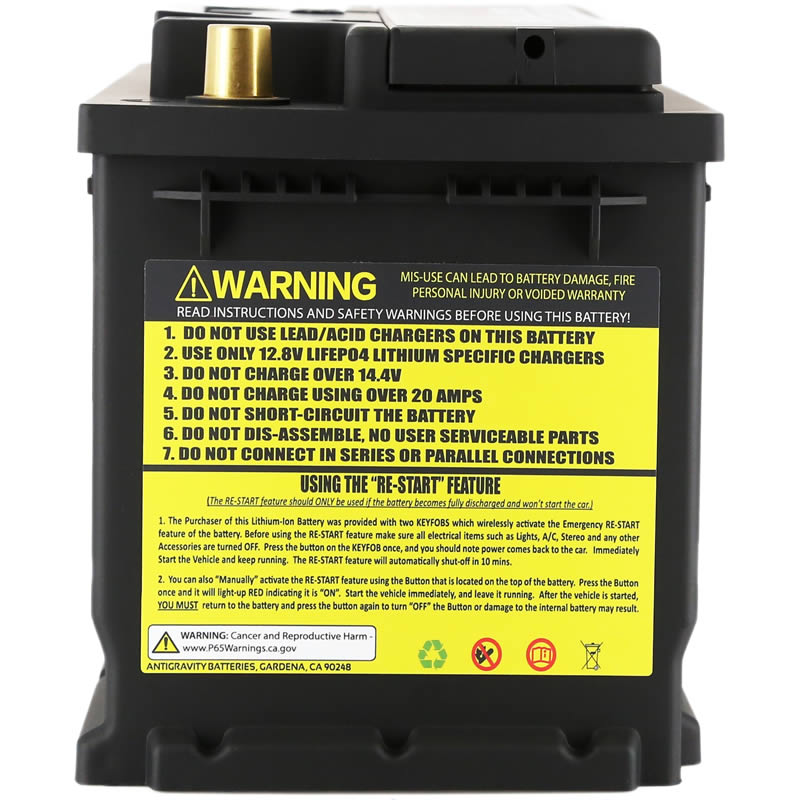 Antigravity H5 40AH Lithium Battery W/ Restart FL5/R