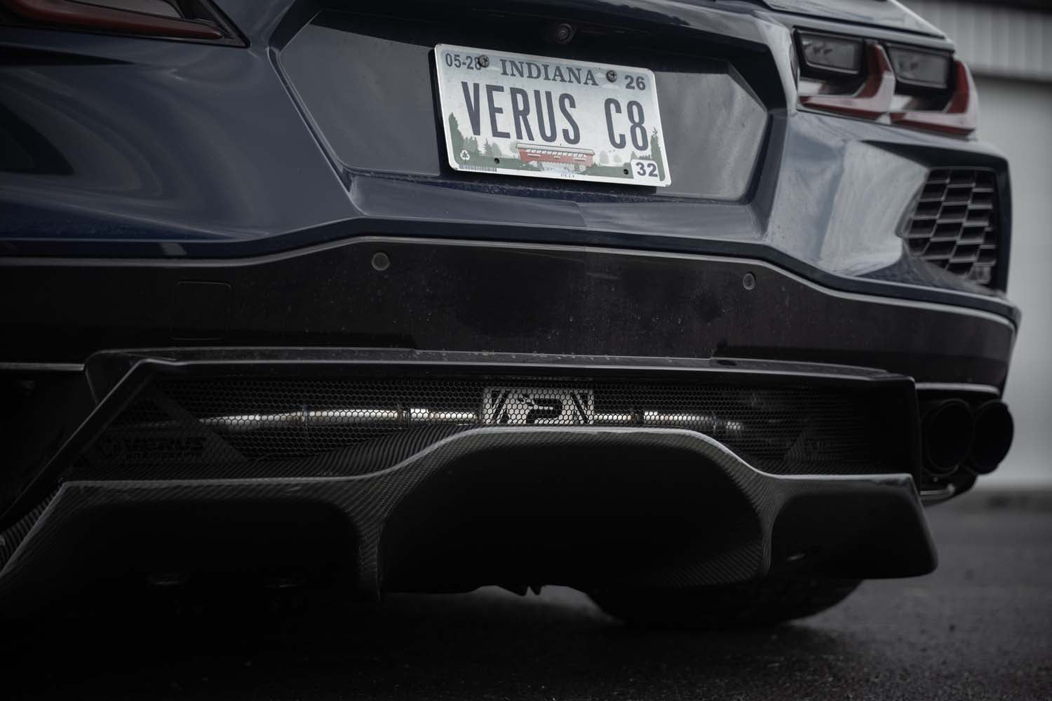 Verus C8 Carbon Rear Diffuser