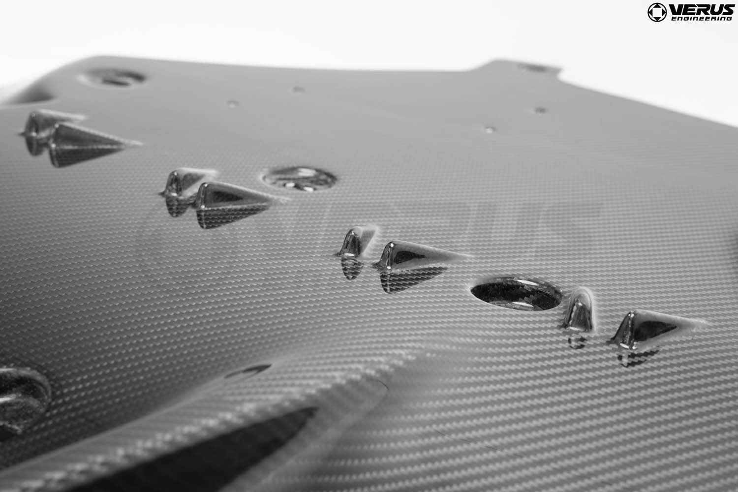 Verus C8 Carbon Rear Diffuser