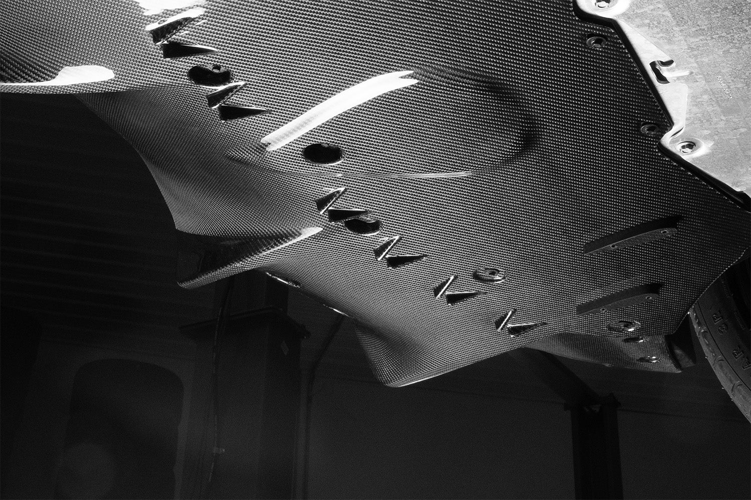 Verus C8 Carbon Rear Diffuser