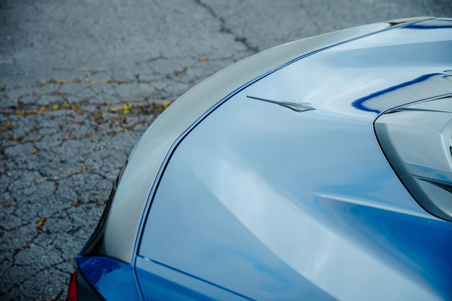 Verus C8 Carbon Ducktail Rear Spoiler