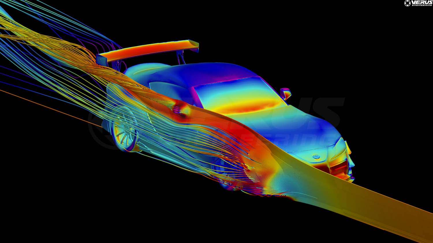 Verus A90 Supra Front Splitter Endplates