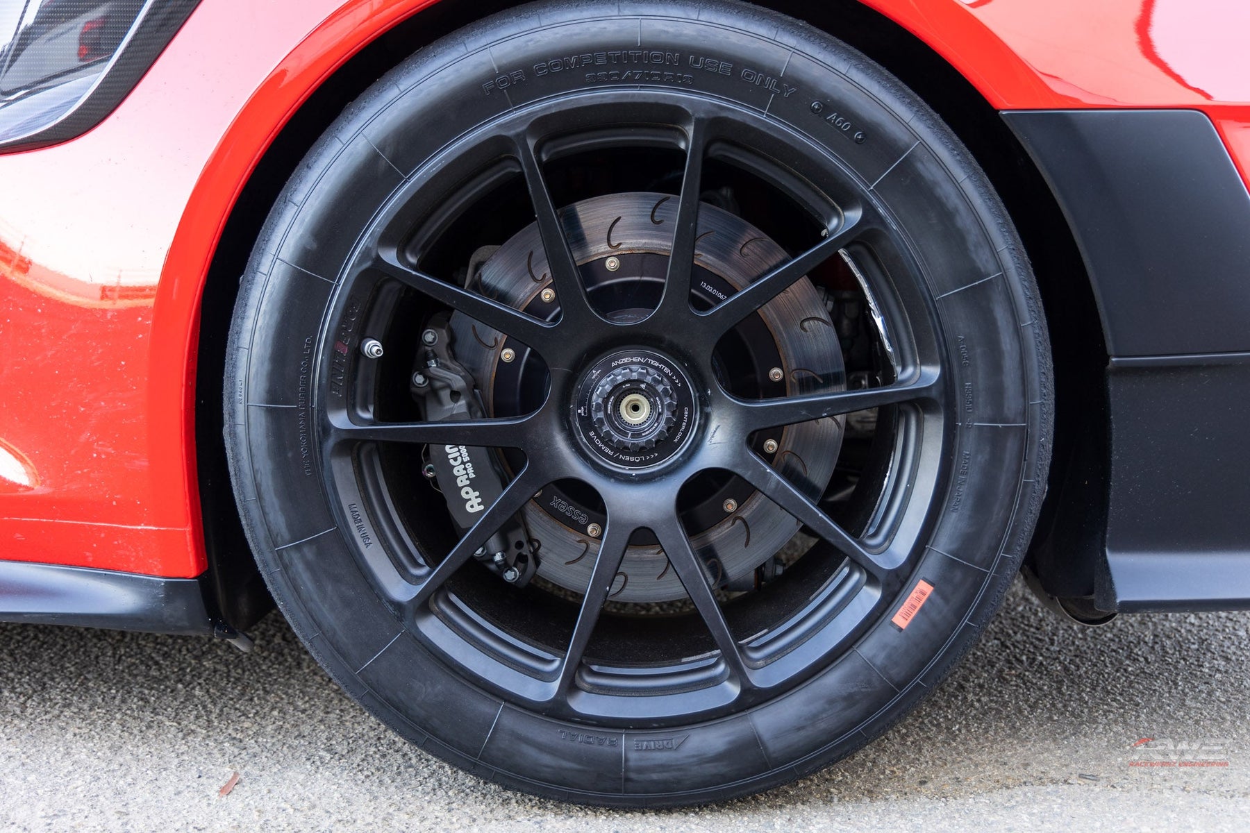 Forgeline "RWE Spec 19" GS1R Porsche 992 GT3 Wheel Set
