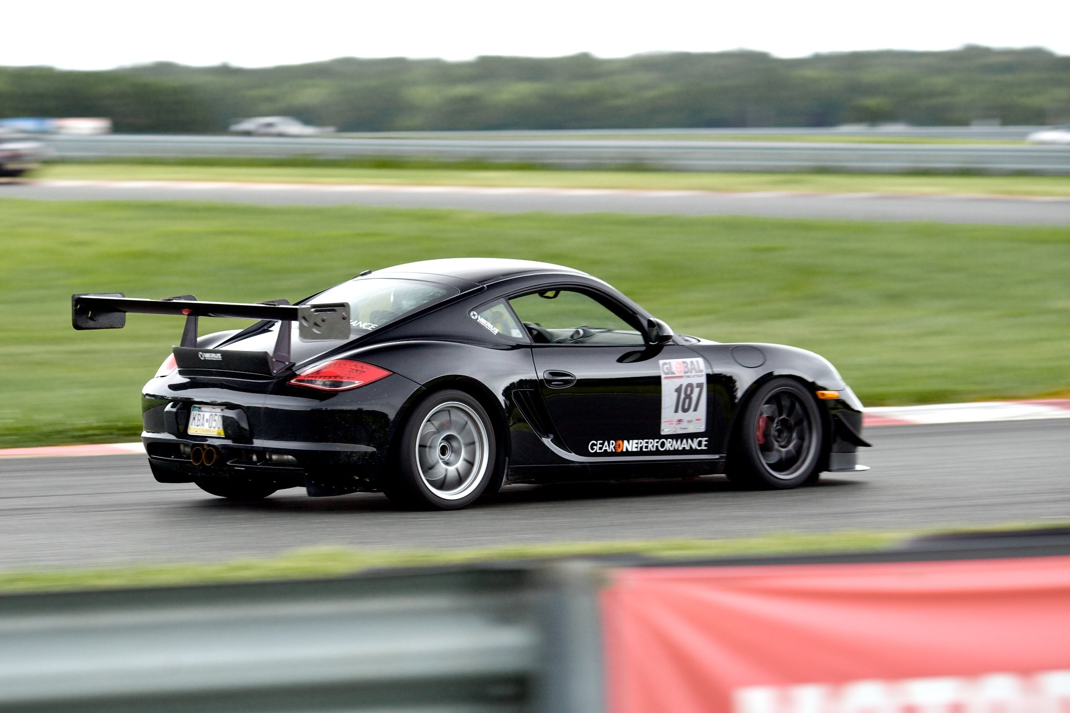 Verus 987 Cayman V1X Rear Wing Kit