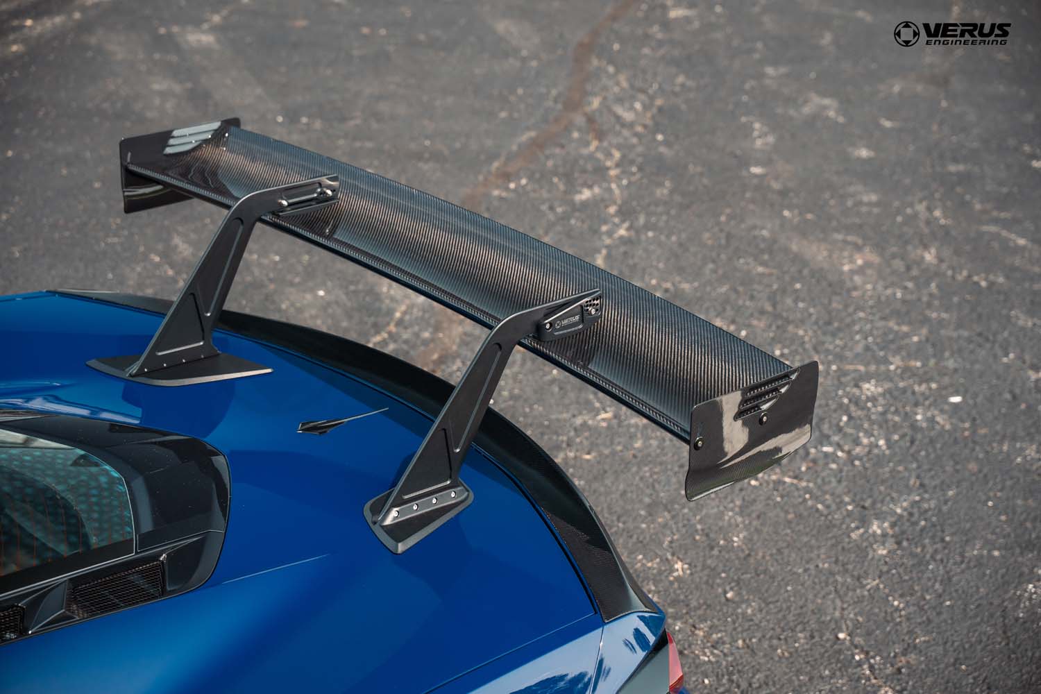 Verus C8/Z06 Swan Neck UCW Rear Wing Kit