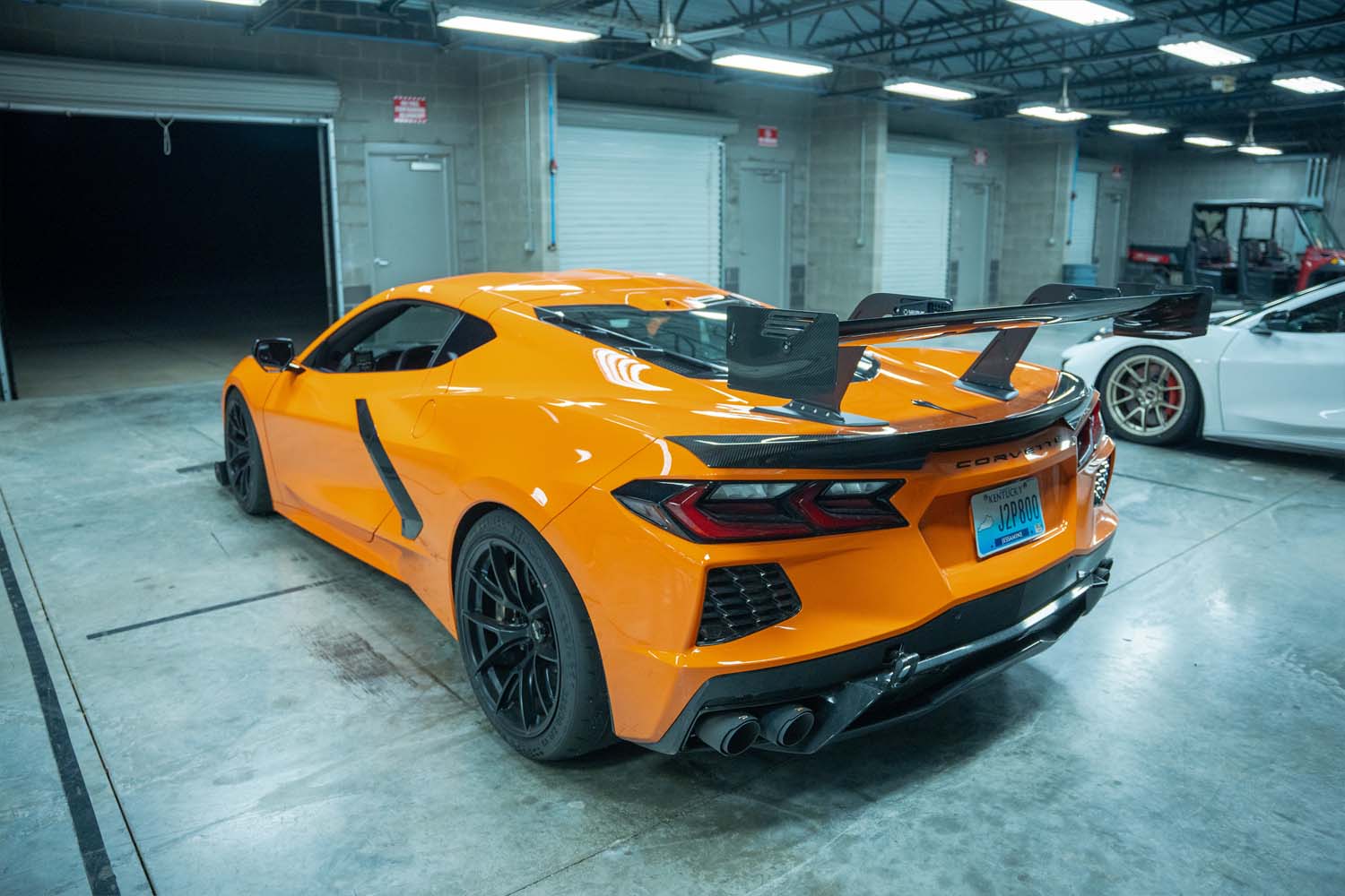 Verus C8/Z06 Swan Neck UCW Rear Wing Kit