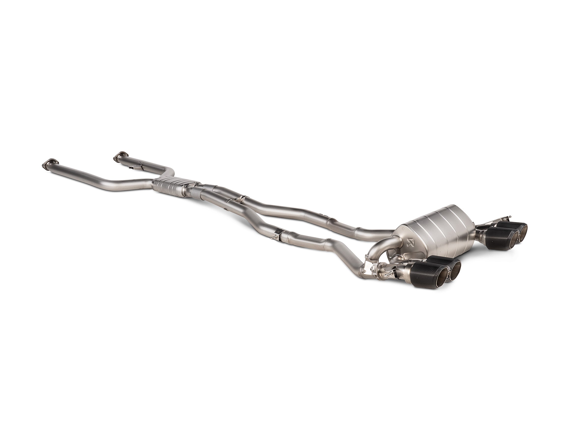 Akrapovic G8X M2/M3/M4 Evolution Link Pipe Set - Long - Titanium