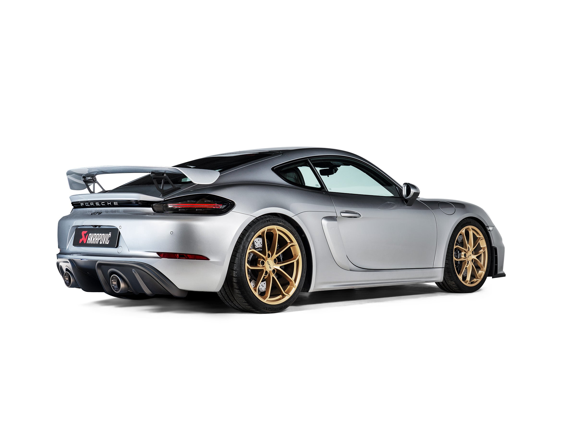 Akrapovic 718 GT4 Rear Carbon Diffuser (Matte or Gloss)