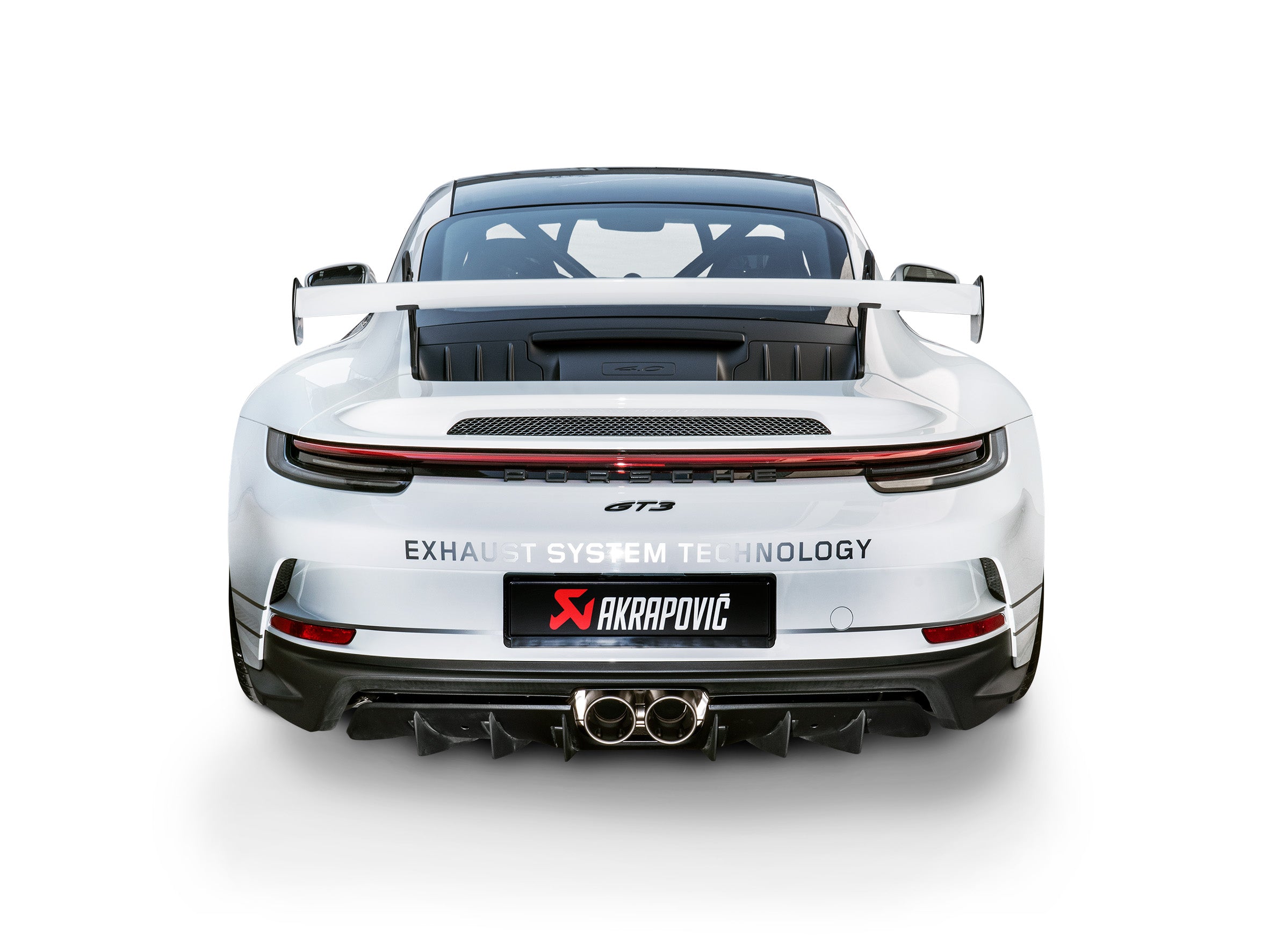 Akrapovic 992 GT3 Slip-On Race Center Exhaust