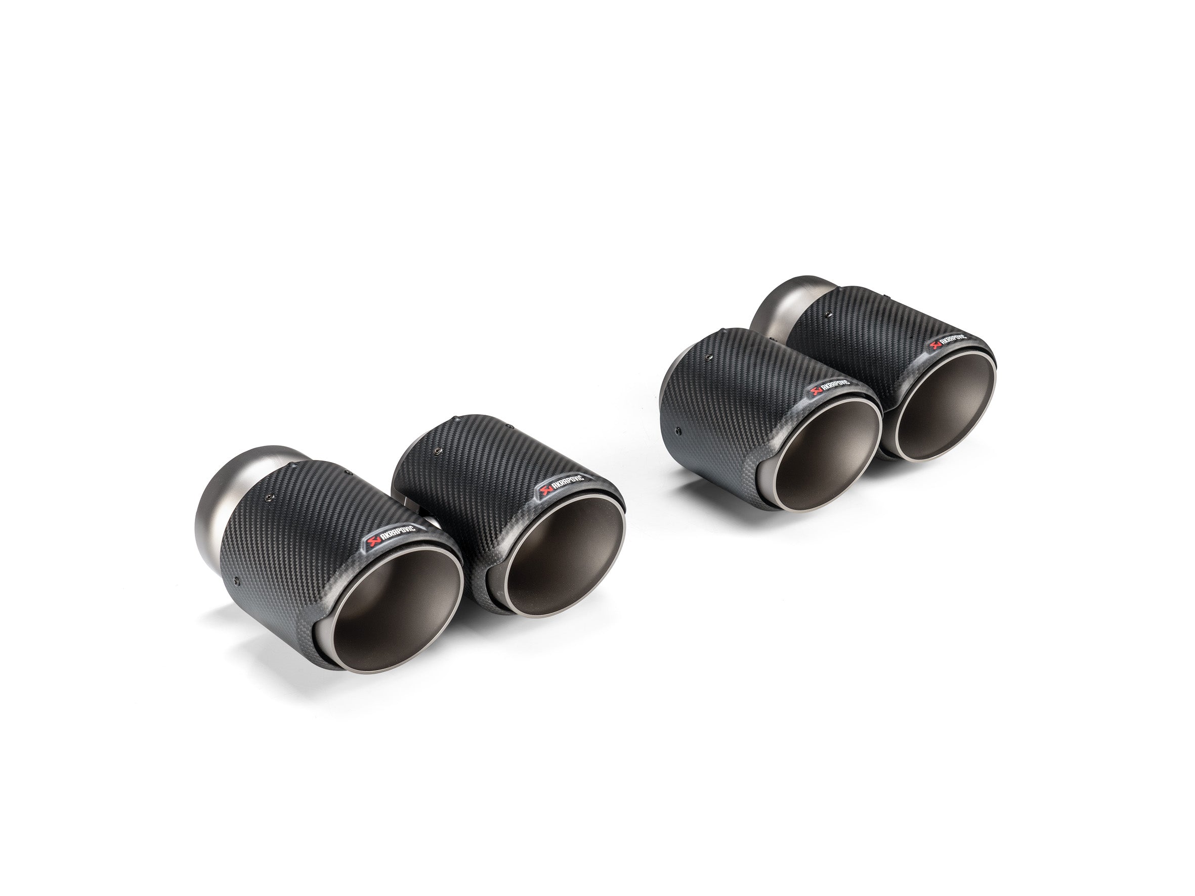 Akrapovic G8X M2/M3/M4 Tail Pipe Set - Classic Carbon