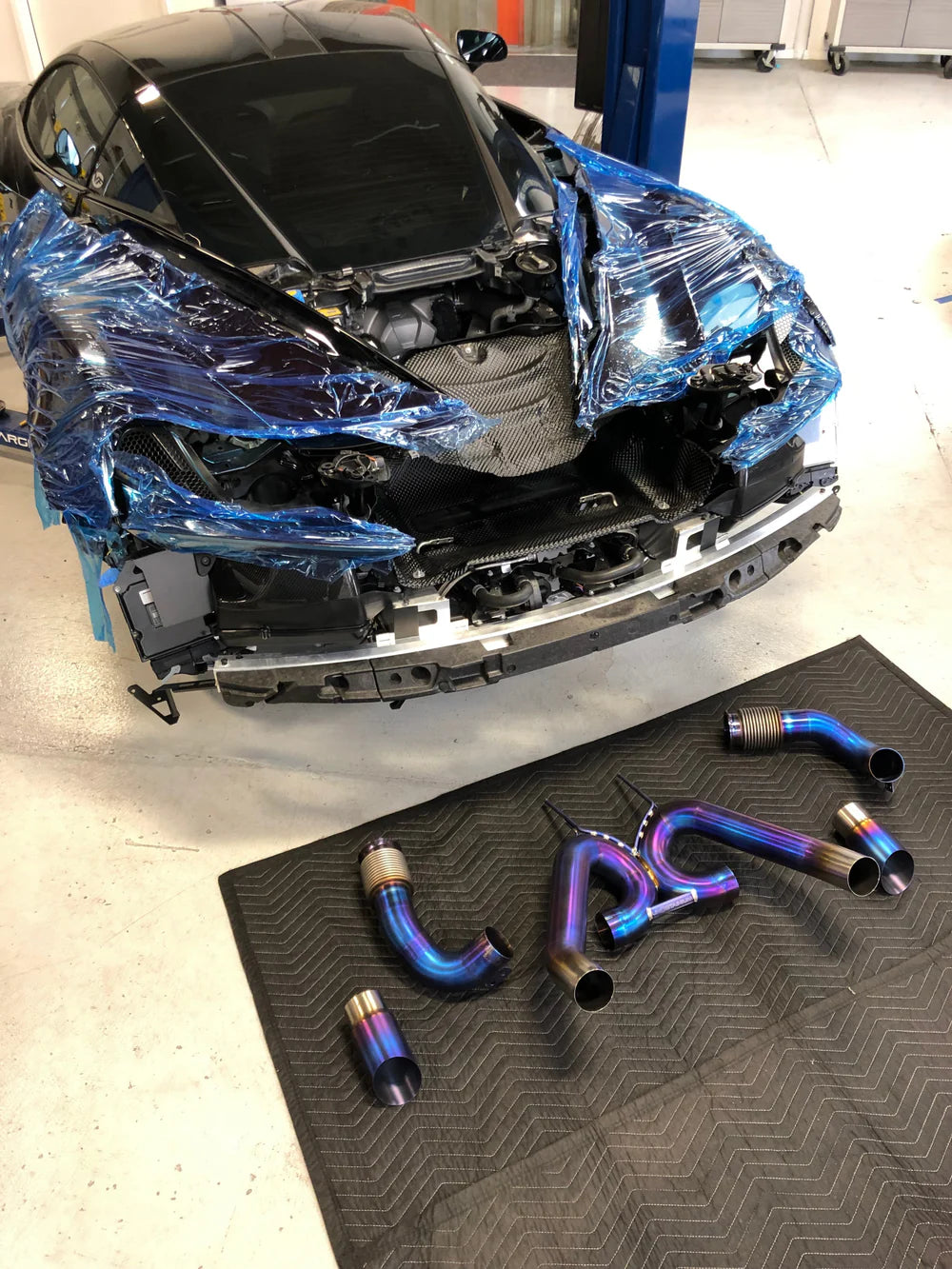 Unobtanium 720S Titanium Cat Back X-Pipe Exhaust