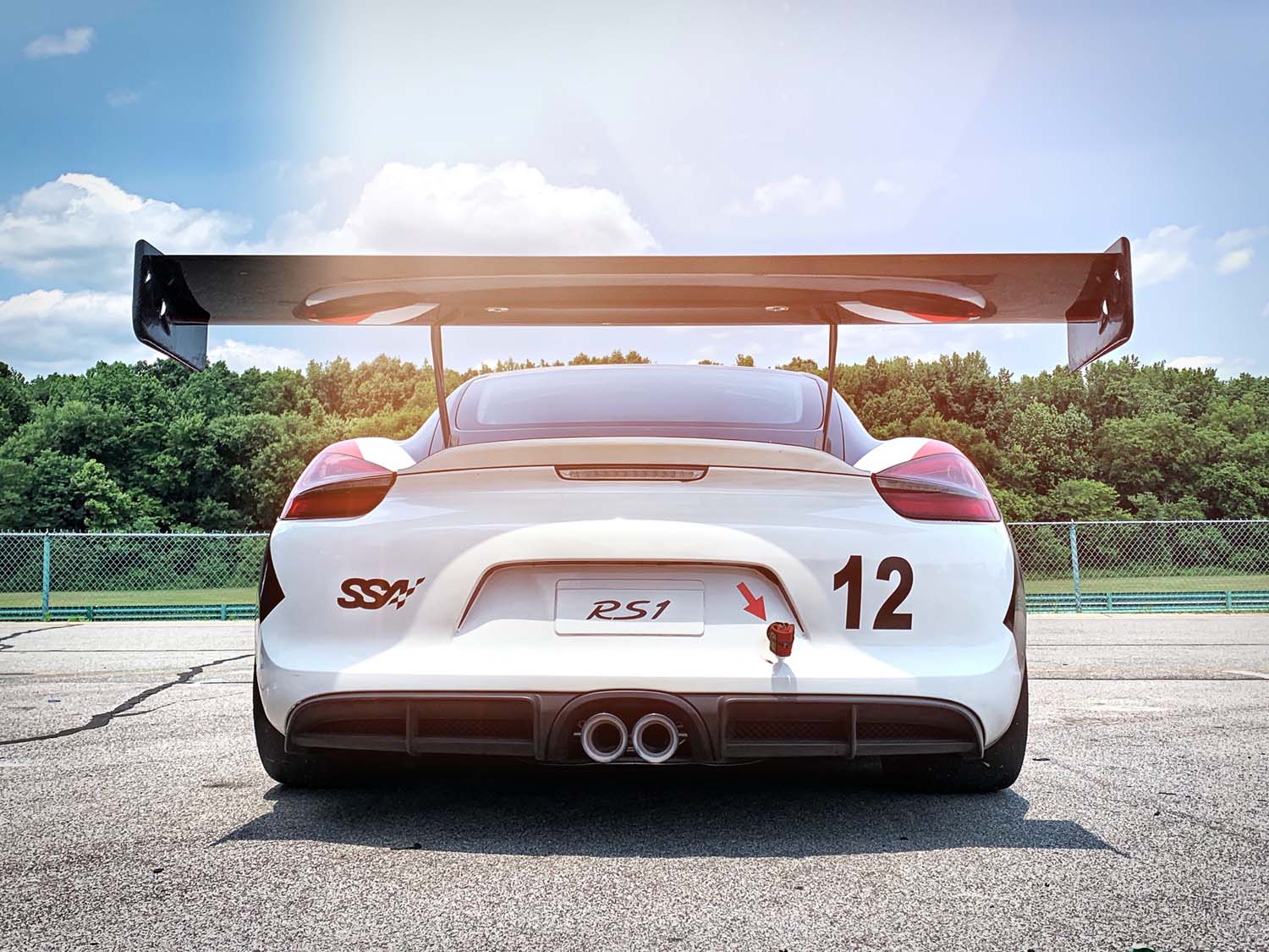 Verus Carbon Rear Wing Kit - 981 / 718 GT4