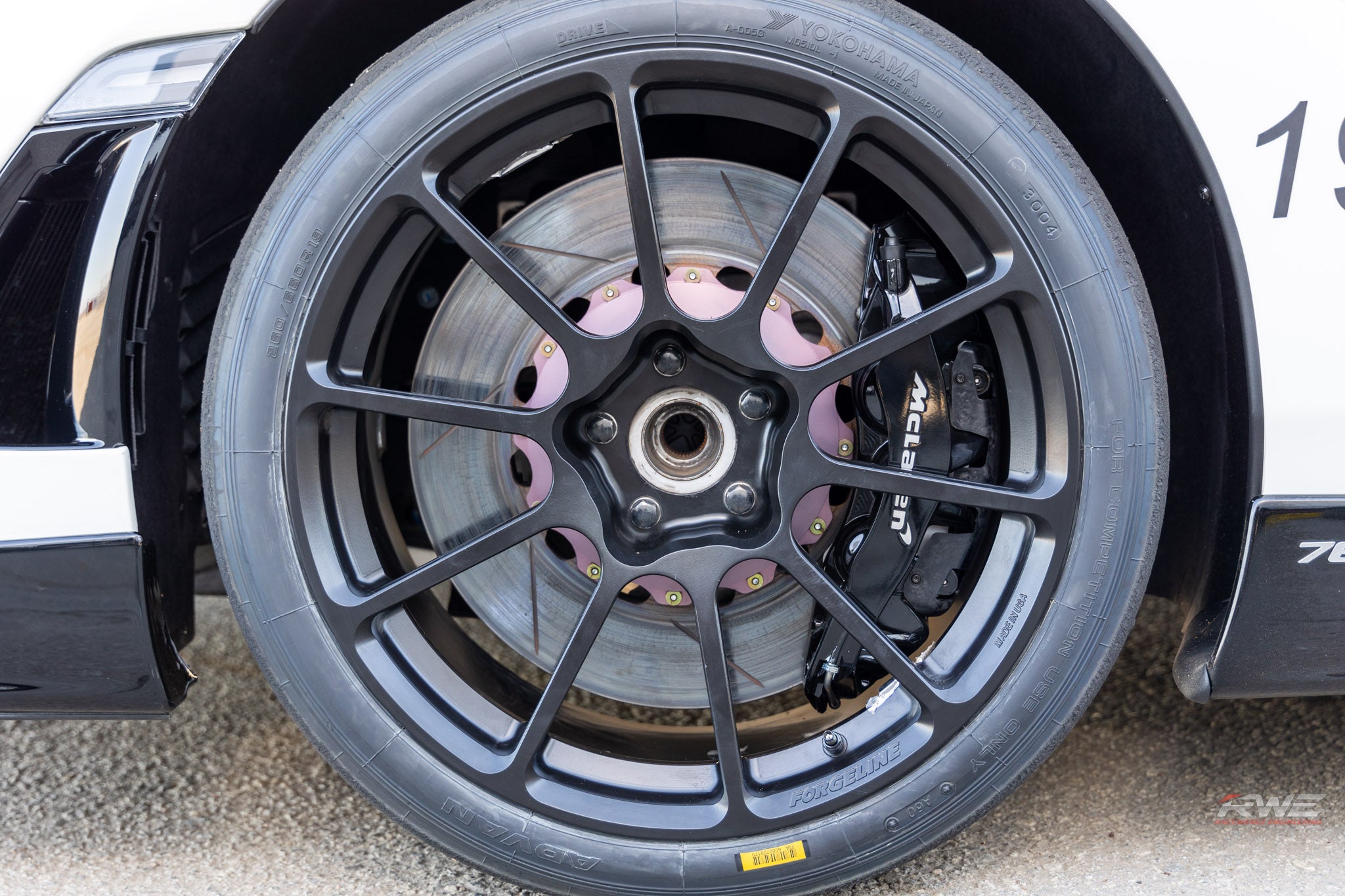 Forgeline GTD1 720S/765LT 19" Wheel Set