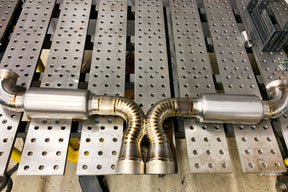 RWE 997/991 GT3/GT3RS Titanium Catback Exhaust
